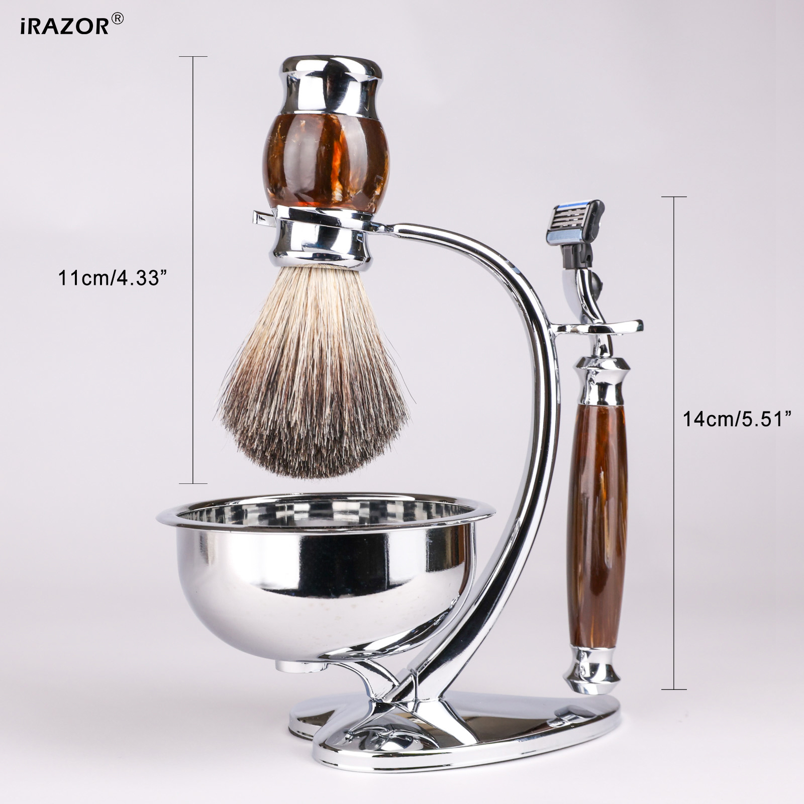 iRAZOR Professional Shaving Ki - Men Accessories Combo Gift のレビューと価格