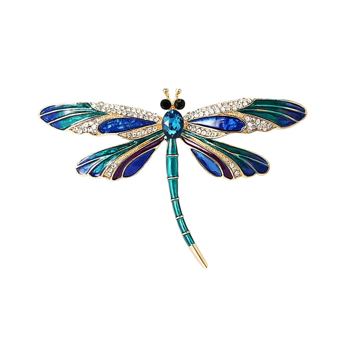 1Pc Trendy Dragonfly Brooches  - Men'S Accessories Trends 2025 のレビューと価格