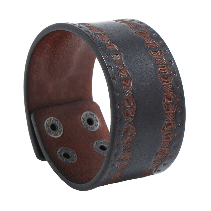 Men's Punk Vintage Bracelet -  - Men Accessories Pk のレビューと価格