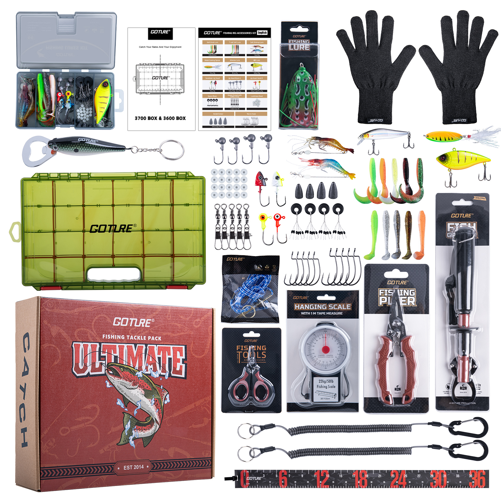 Goture Outdoor Fishing Accesso - Men Accessories Combo Gift のレビューと価格