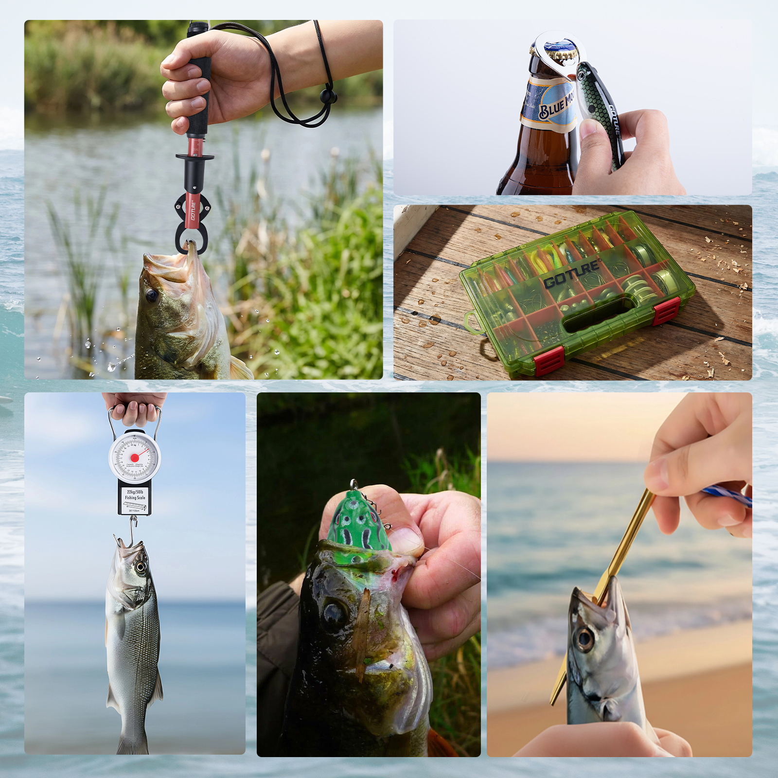 Goture Outdoor Fishing Accesso - Men Accessories Combo Gift のレビューと価格