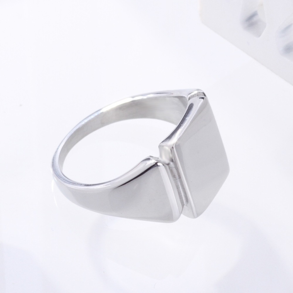Soul Men Titanium Steel Rings  - Signet Ring Men のレビューと価格