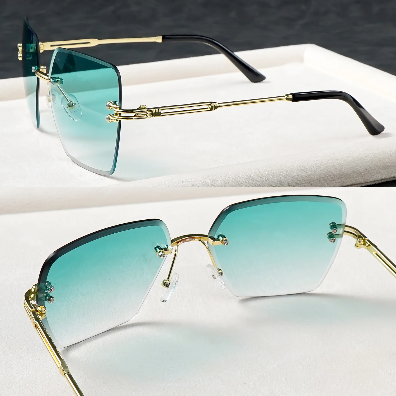 Oversized Square Sunglasses fo - Men'S Vacation Accessories のレビューと価格