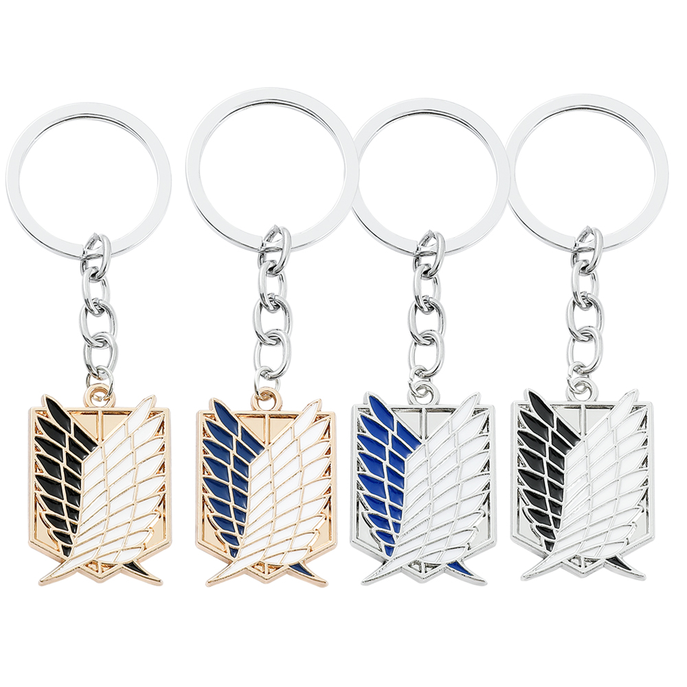 Anime Attack on Titan Enamel B - Men Keychain Accessories のレビューと価格