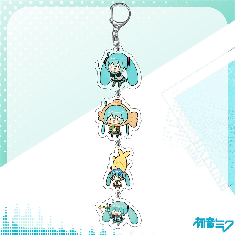 Hatsune Miku Vocaloid Anime Ac - Men Keychain Accessories のレビューと価格
