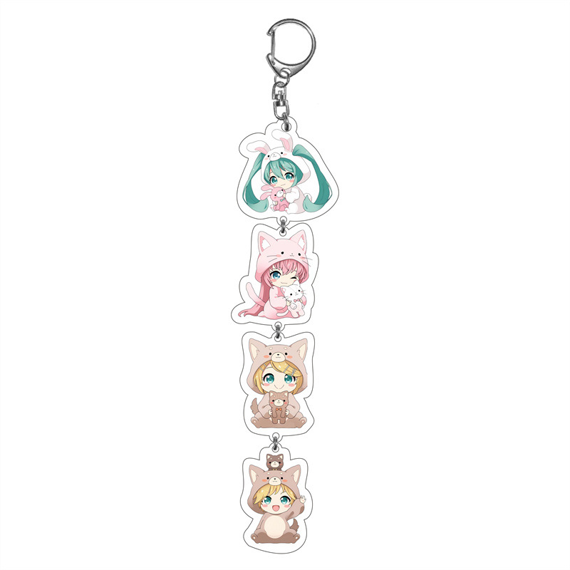Hatsune Miku Vocaloid Anime Ac - Men Keychain Accessories のレビューと価格