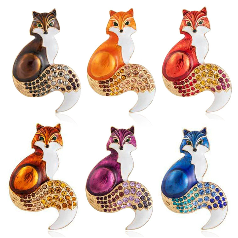 1Pc Retro Fox Brooch for Men W - Men'S Accessories Trends 2025 のレビューと価格