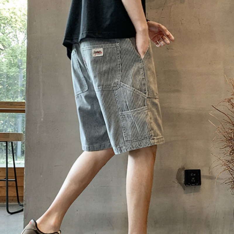 Short Jeans Pants for Men Blue - Men'S Accessories For Jeans のレビューと価格
