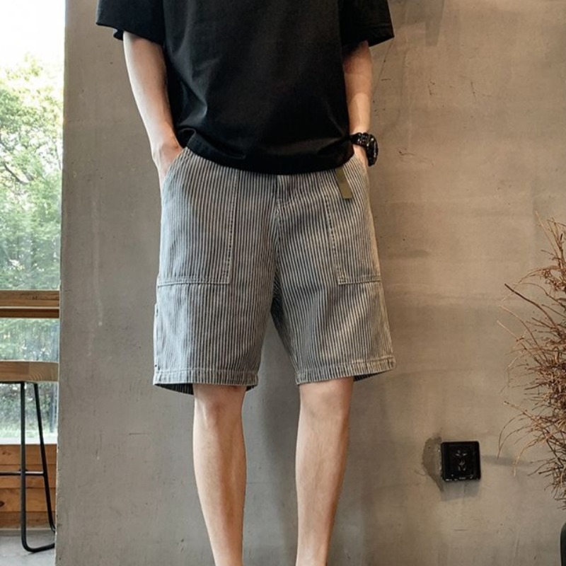 Short Jeans Pants for Men Blue - Men'S Accessories For Jeans のレビューと価格