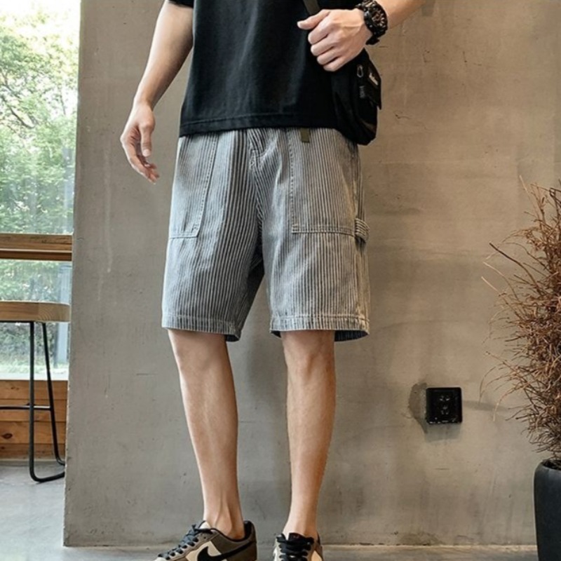 Short Jeans Pants for Men Blue - Men'S Accessories For Jeans のレビューと価格
