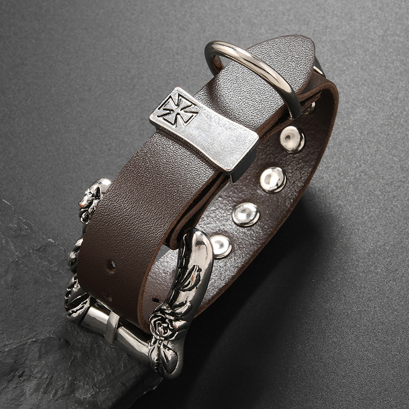 Rock Punk Style Large Buckle B - Men Accessories Pk のレビューと価格