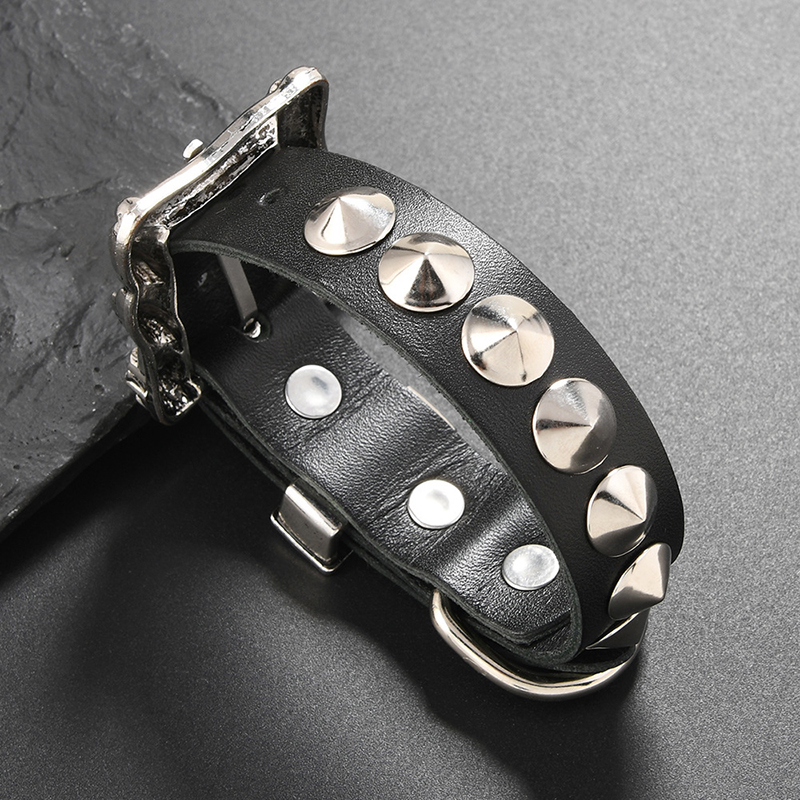 Rock Punk Style Large Buckle B - Men Accessories Pk のレビューと価格