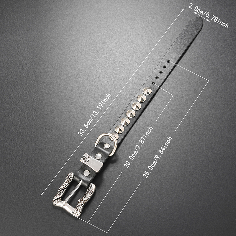 Rock Punk Style Large Buckle B - Men Accessories Pk のレビューと価格