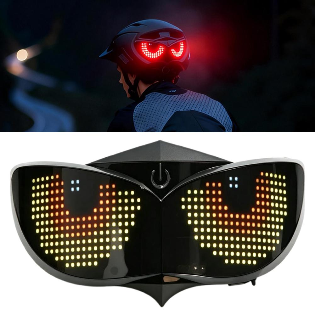 Helmet LED Display Tail Light, - Men Accessories App のレビューと価格