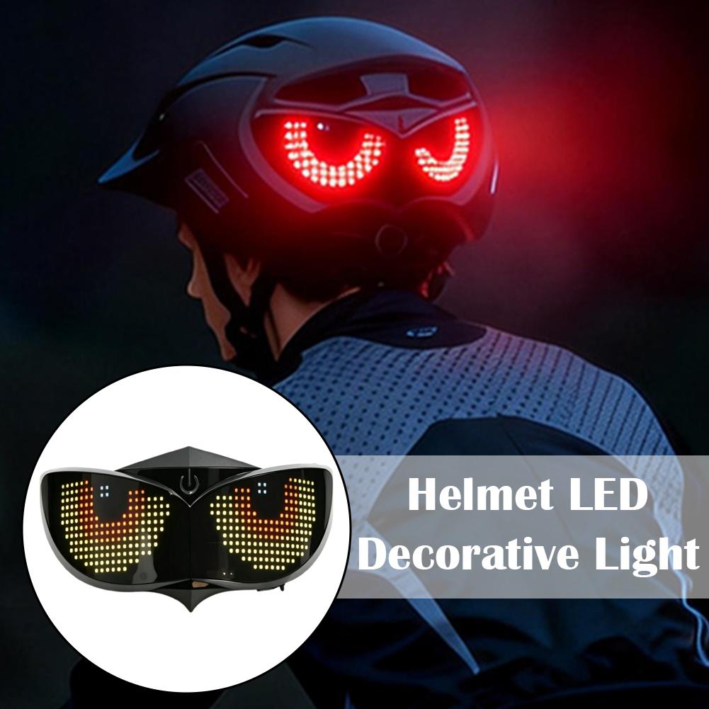 Helmet LED Display Tail Light, - Men Accessories App のレビューと価格