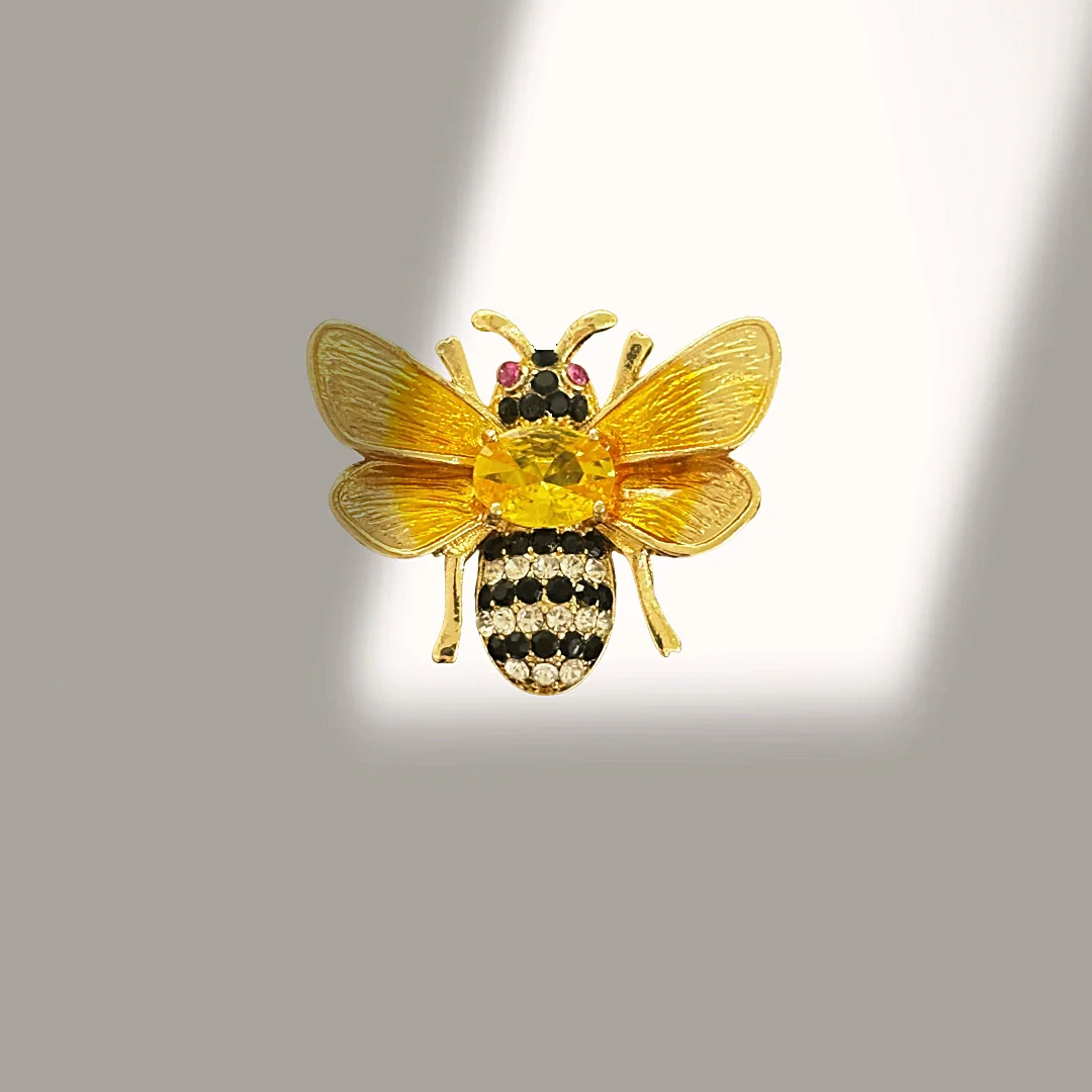 1Pc Trendy Little Bee Brooch f - Men'S Accessories Trends 2025 のレビューと価格