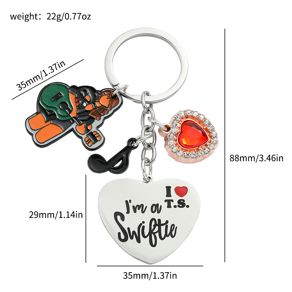 Taylor Keychain Fans Collect S - Men Keychain Accessories のレビューと価格