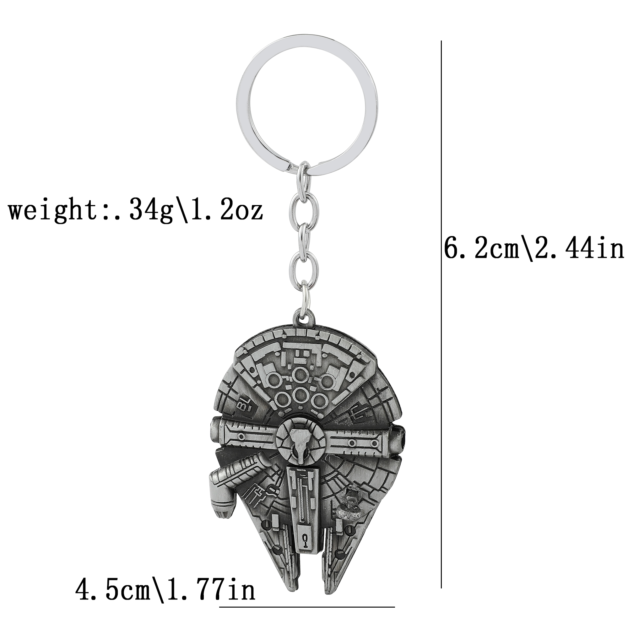 Movie Star War Millennium Falc - Men Keychain Accessories のレビューと価格