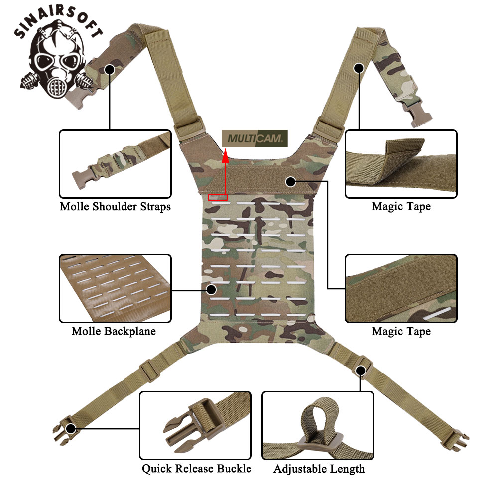 Tactical D3 SS MK Chest Rig Hu - Men Accessories Mk のレビューと価格