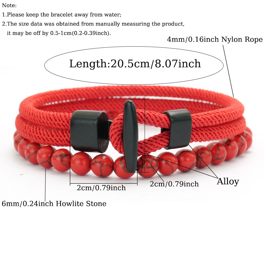 Unique Anchor 2Pcs Man Bracele - Men'S Vacation Accessories のレビューと価格