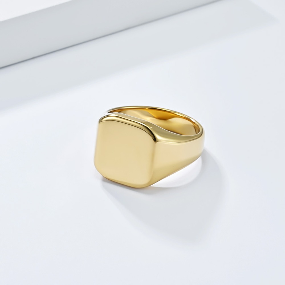 Somen Signet Square Tungsten C - Signet Ring Men のレビューと価格