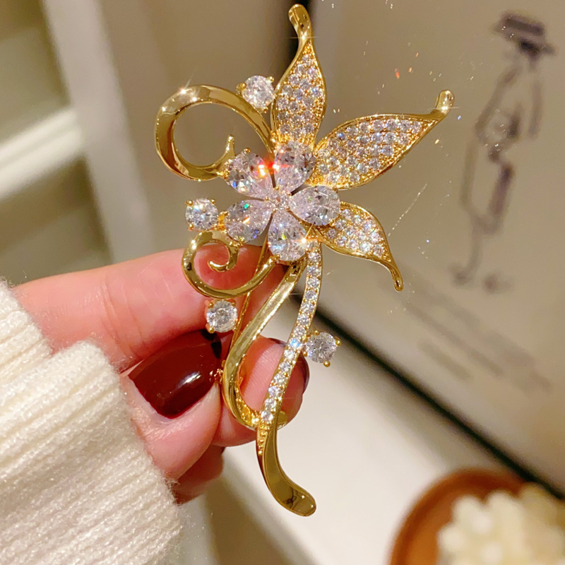 1Pc Vibrant Flower Brooch for  - Men'S Accessories Trends 2025 のレビューと価格