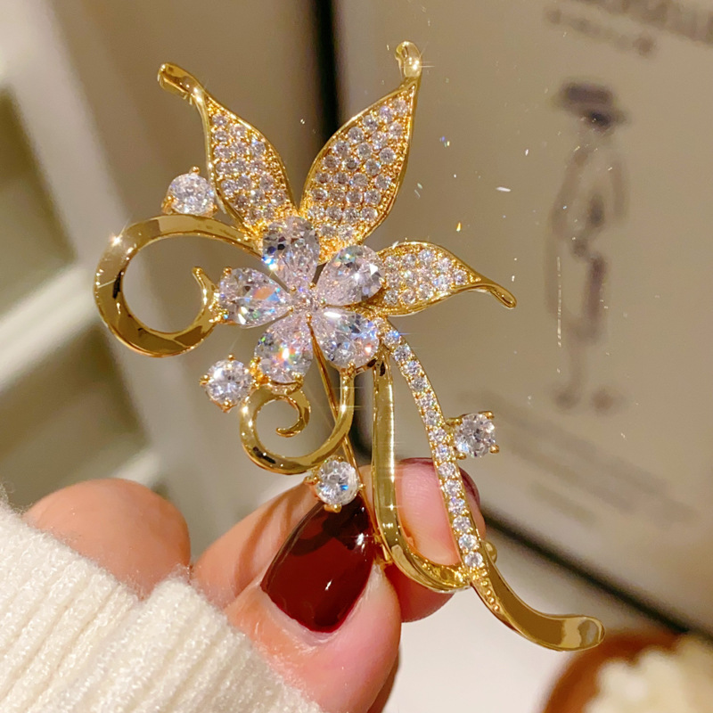 1Pc Vibrant Flower Brooch for  - Men'S Accessories Trends 2025 のレビューと価格