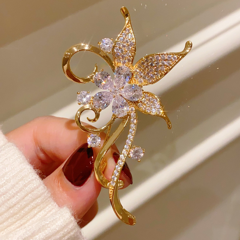 1Pc Vibrant Flower Brooch for  - Men'S Accessories Trends 2025 のレビューと価格