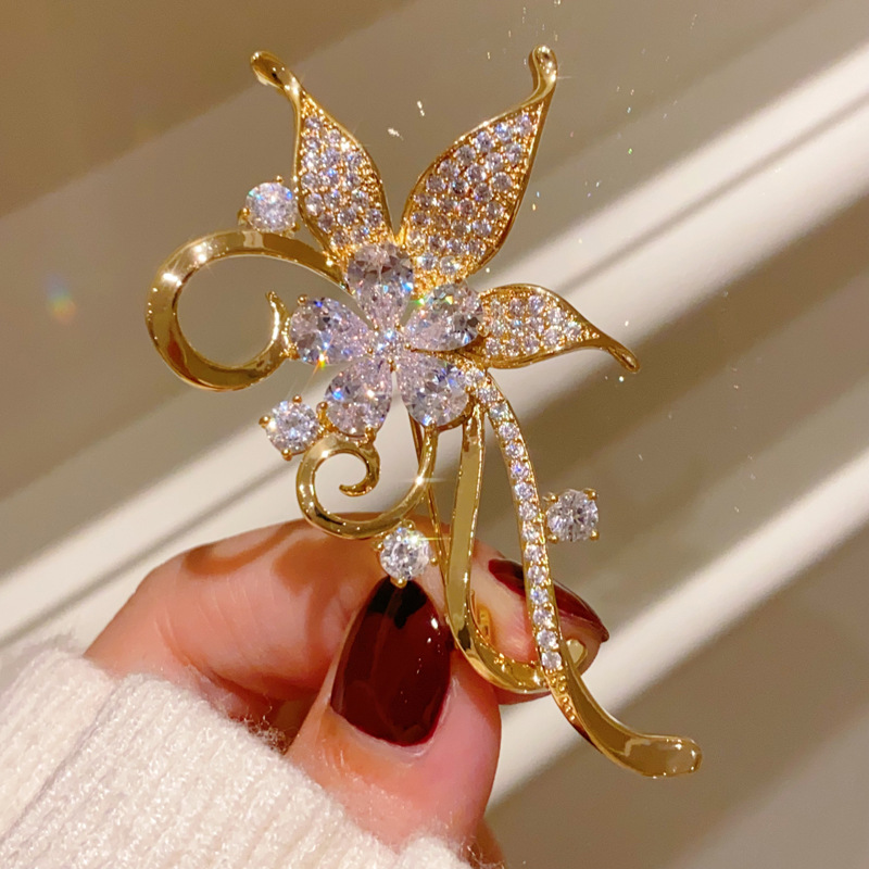 1Pc Vibrant Flower Brooch for  - Men'S Accessories Trends 2025 のレビューと価格