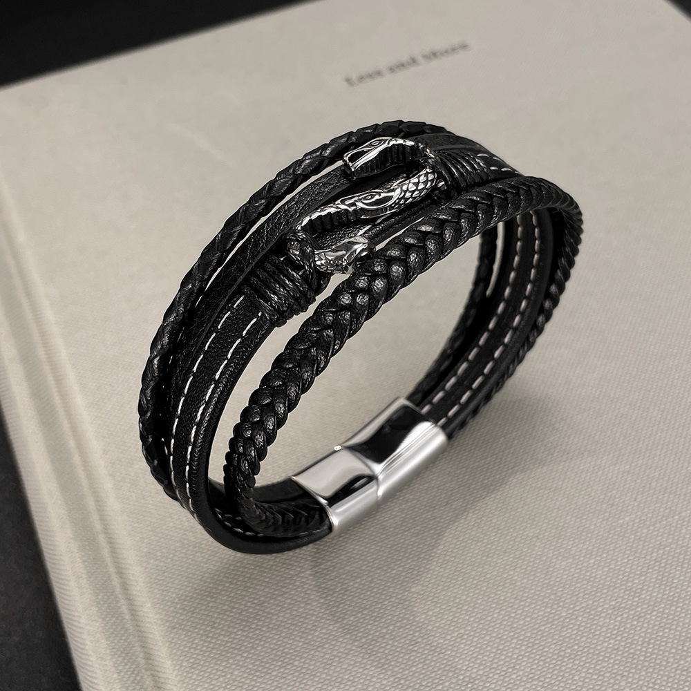 Stainless steel Creative Snake - Men Accessories Pk のレビューと価格