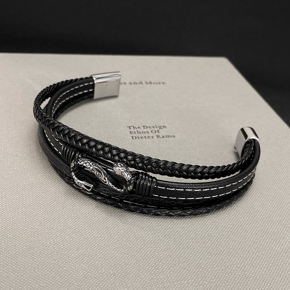Stainless steel Creative Snake - Men Accessories Pk のレビューと価格