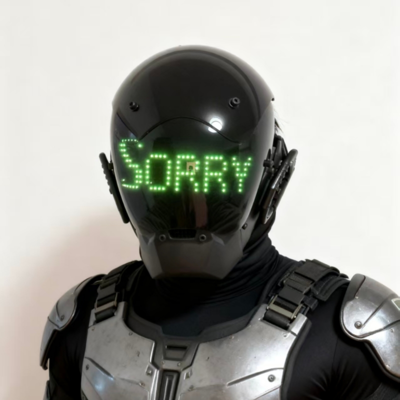 Punk Mask Cosplay for Men,Blue - Men Accessories App のレビューと価格