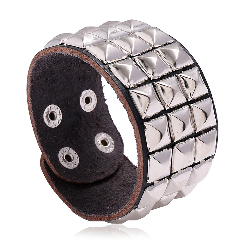 Men's Hip Hop Punk Three-Row S - Men Accessories Pk のレビューと価格