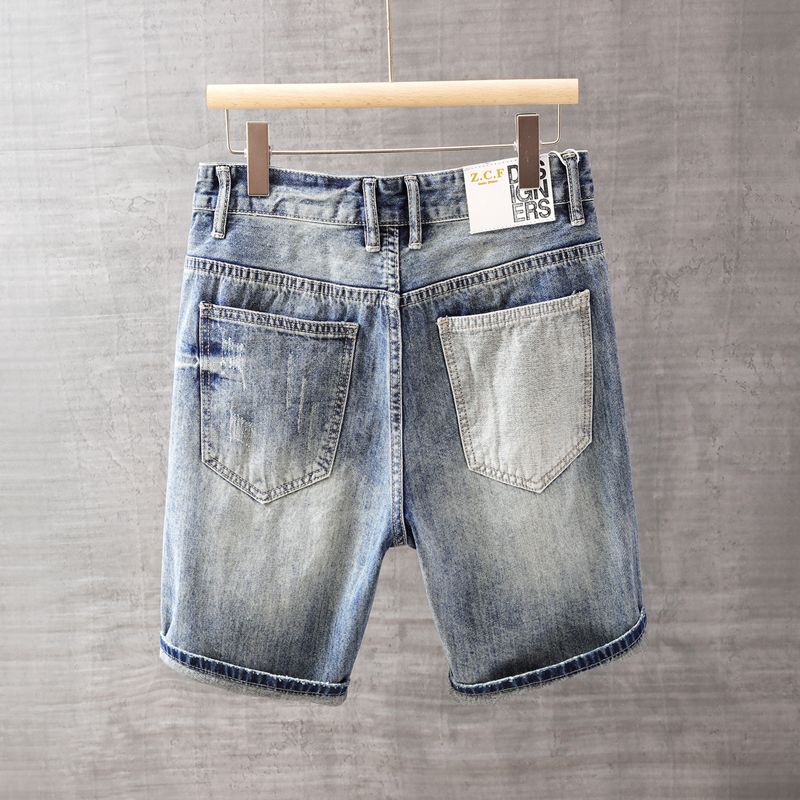 Men's Short Jeans Pants with P - Men'S Accessories For Jeans のレビューと価格