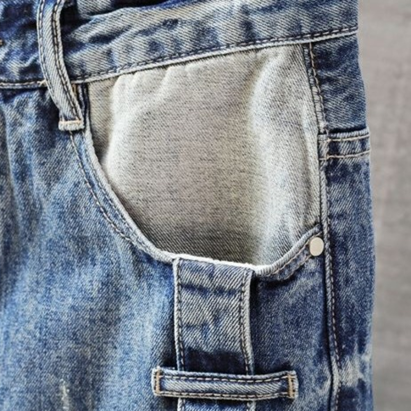 Men's Short Jeans Pants with P - Men'S Accessories For Jeans のレビューと価格