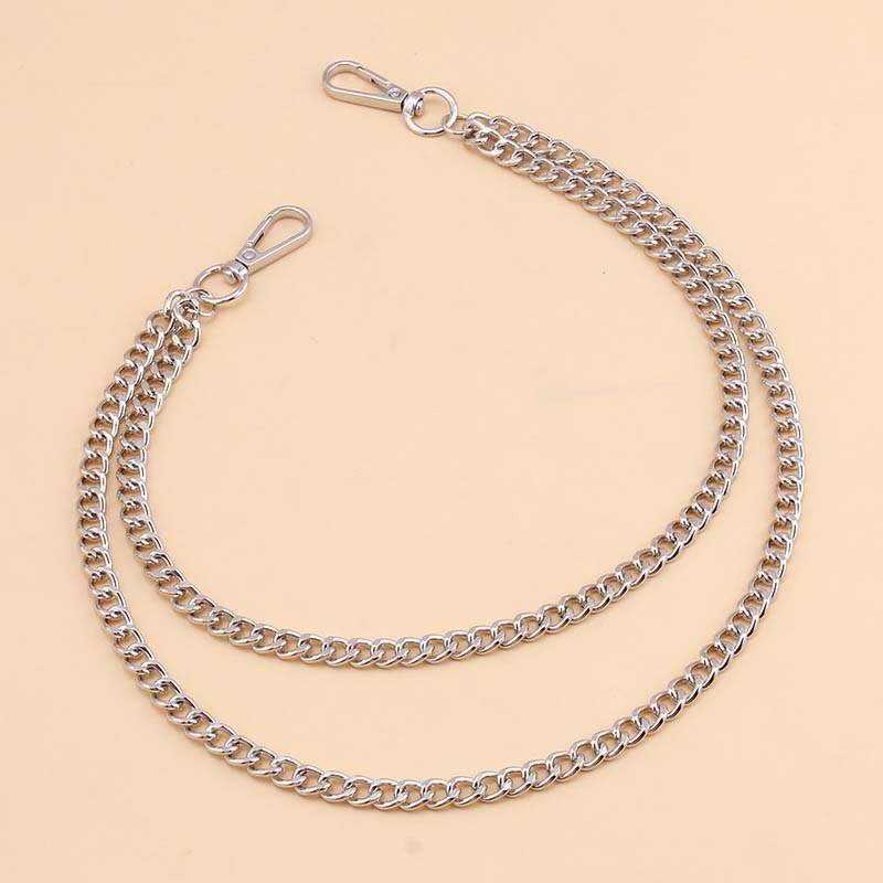 Punk Metal Double Layered Pant - Men'S Accessories For Jeans のレビューと価格
