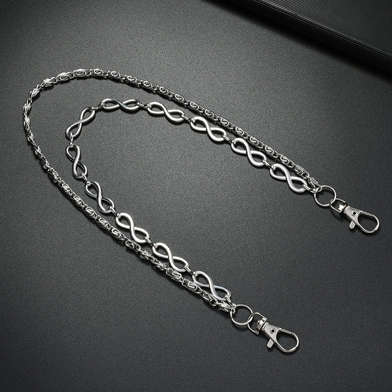 Punk Style Double Layer Jeans  - Men Accessories Pk のレビューと価格