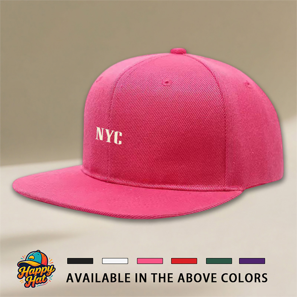 1PC NYC Embroidered Flat Brim  - Men'S Accessories Nyc のレビューと価格