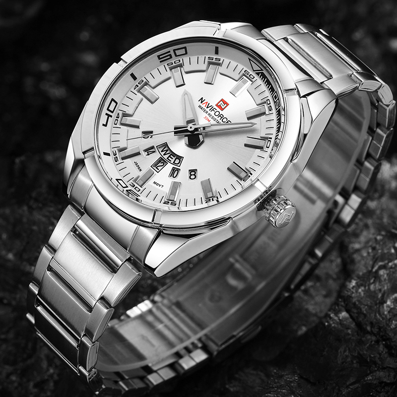NAVIFORCE Brand Men Watches Fu - Men'S Accessories Luxury Brands のレビューと価格