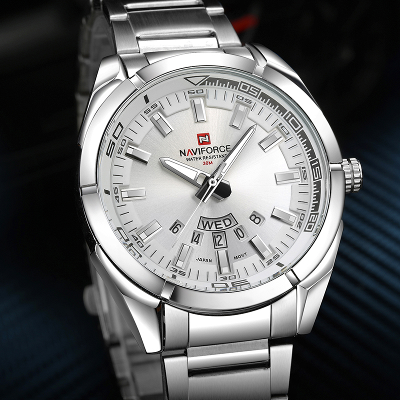 NAVIFORCE Brand Men Watches Fu - Men'S Accessories Luxury Brands のレビューと価格