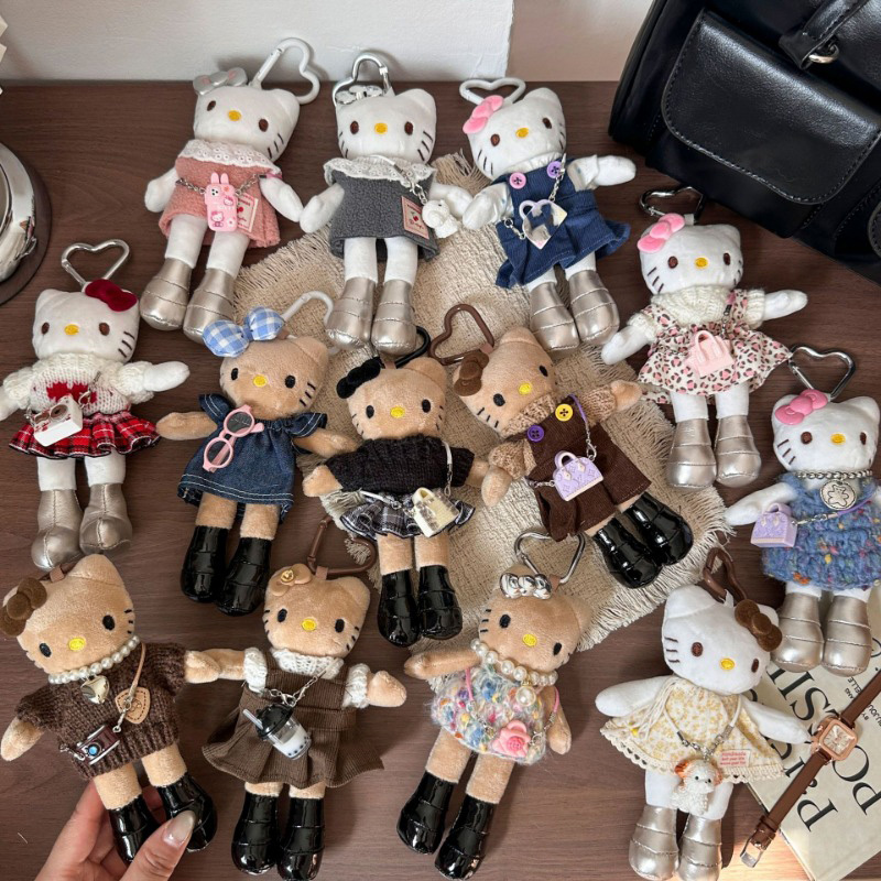 Sanrio Cartoon Kawaii Hello Ki - Men Keychain Accessories のレビューと価格