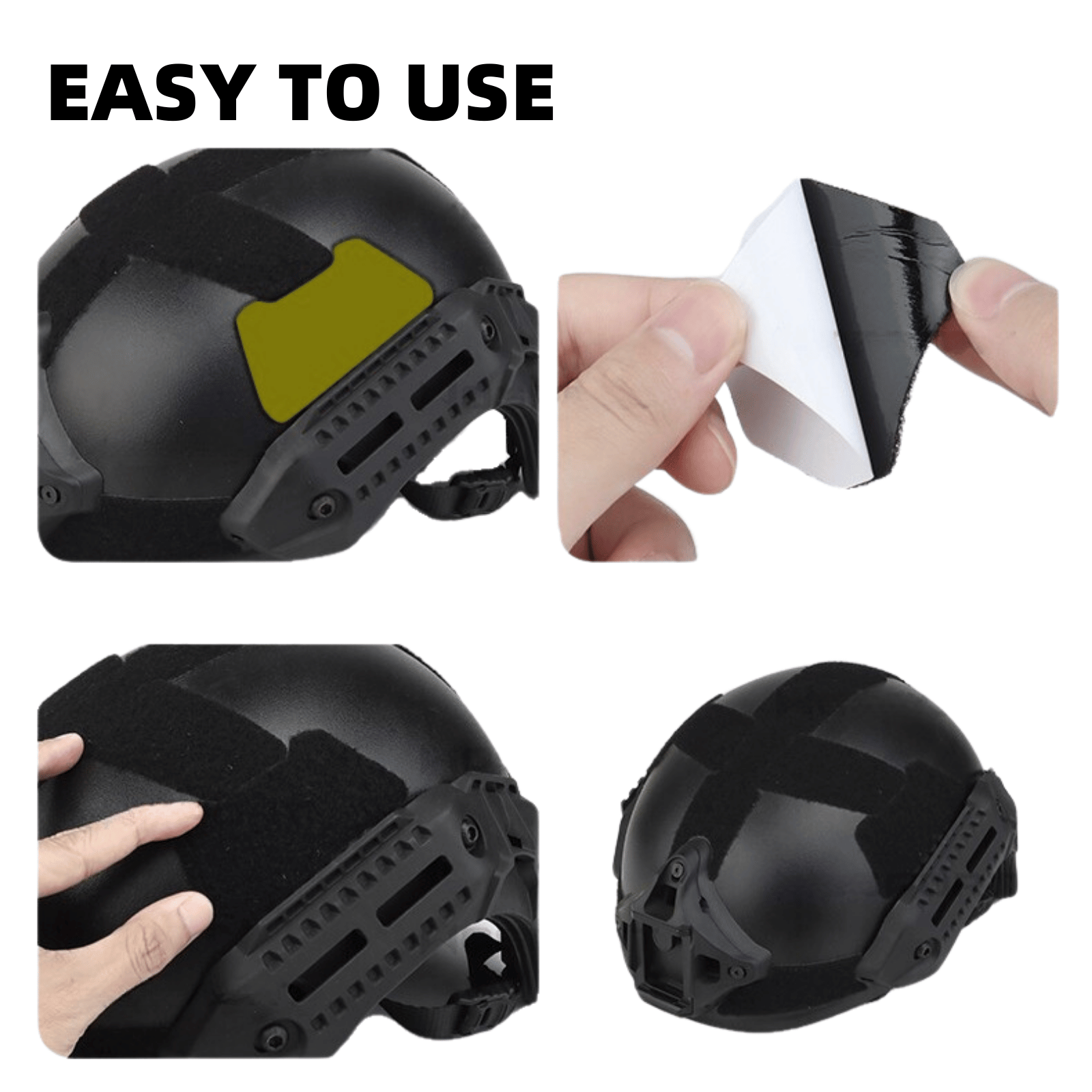 MK Helmet Hook & Loop Fastener - Men Accessories Mk のレビューと価格