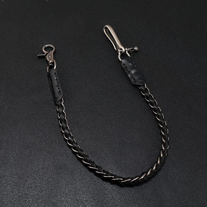 Men Punk Style Genuine Leather - Men Accessories Pk のレビューと価格