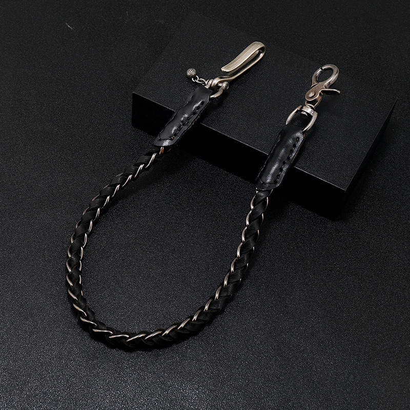 Men Punk Style Genuine Leather - Men Accessories Pk のレビューと価格