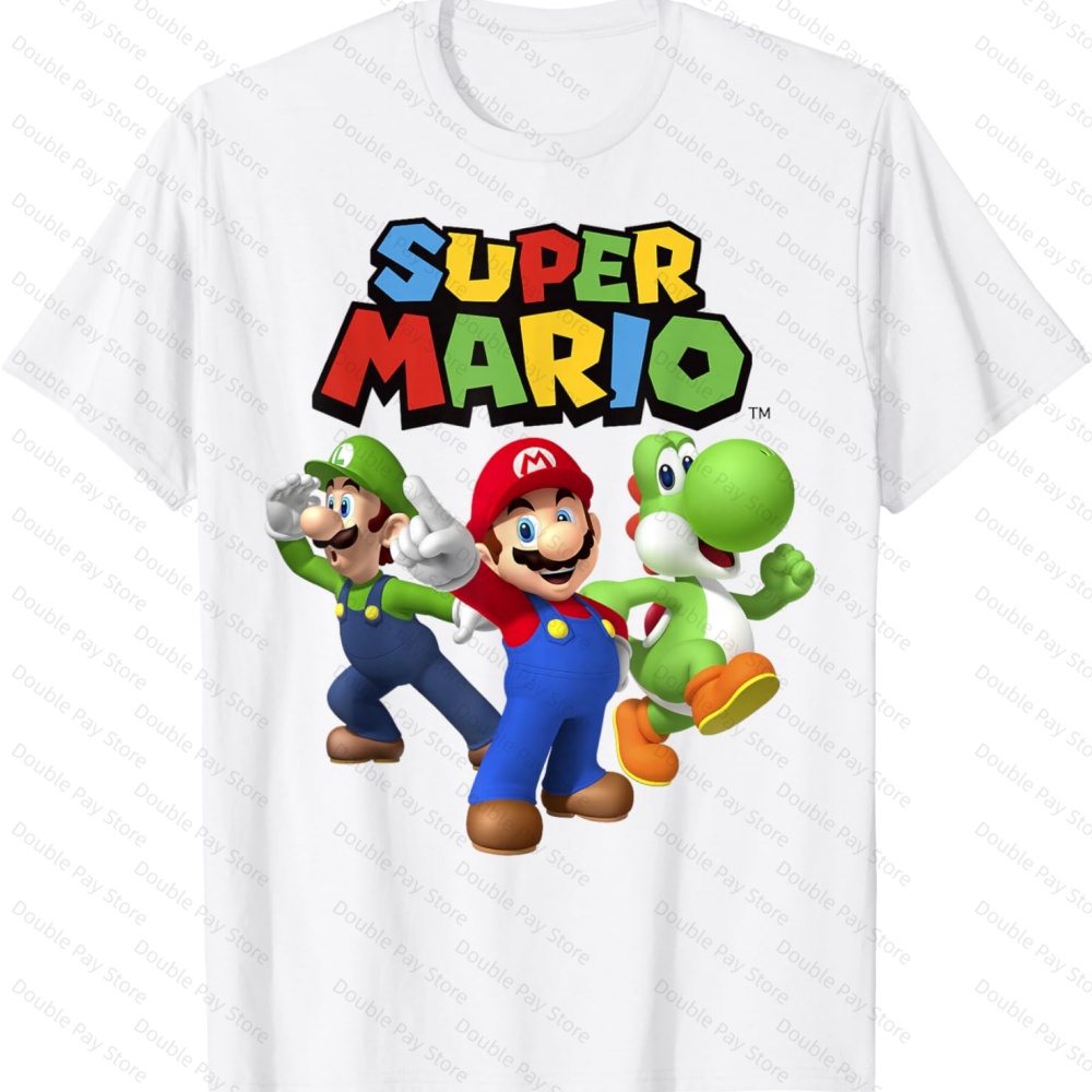 Super Mario T shirt Luigi Yosh - Men Accessories Unique のレビューと価格