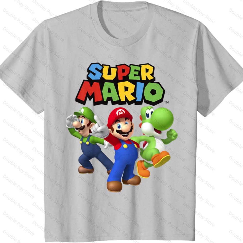 Super Mario T shirt Luigi Yosh - Men Accessories Unique のレビューと価格