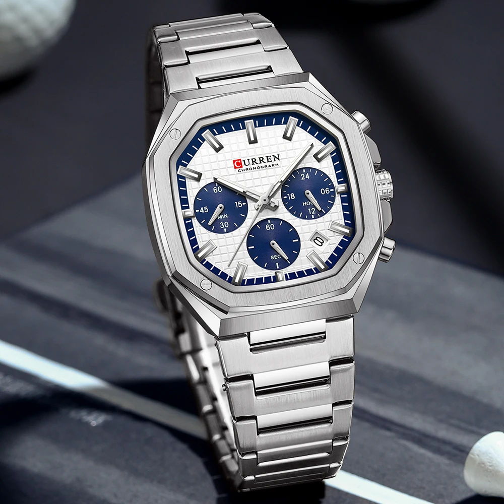 CURREN Men Watch Top Brand Lux - Men'S Accessories Luxury Brands のレビューと価格