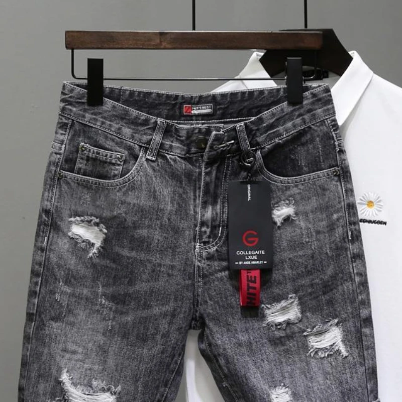Men's Short Jeans Pants Black  - Men'S Accessories For Jeans のレビューと価格