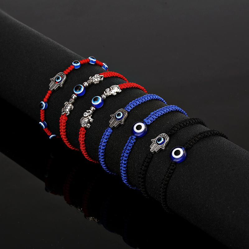 Noter Men Bracelet Adjustable  - Men Accessories Evil Eye のレビューと価格