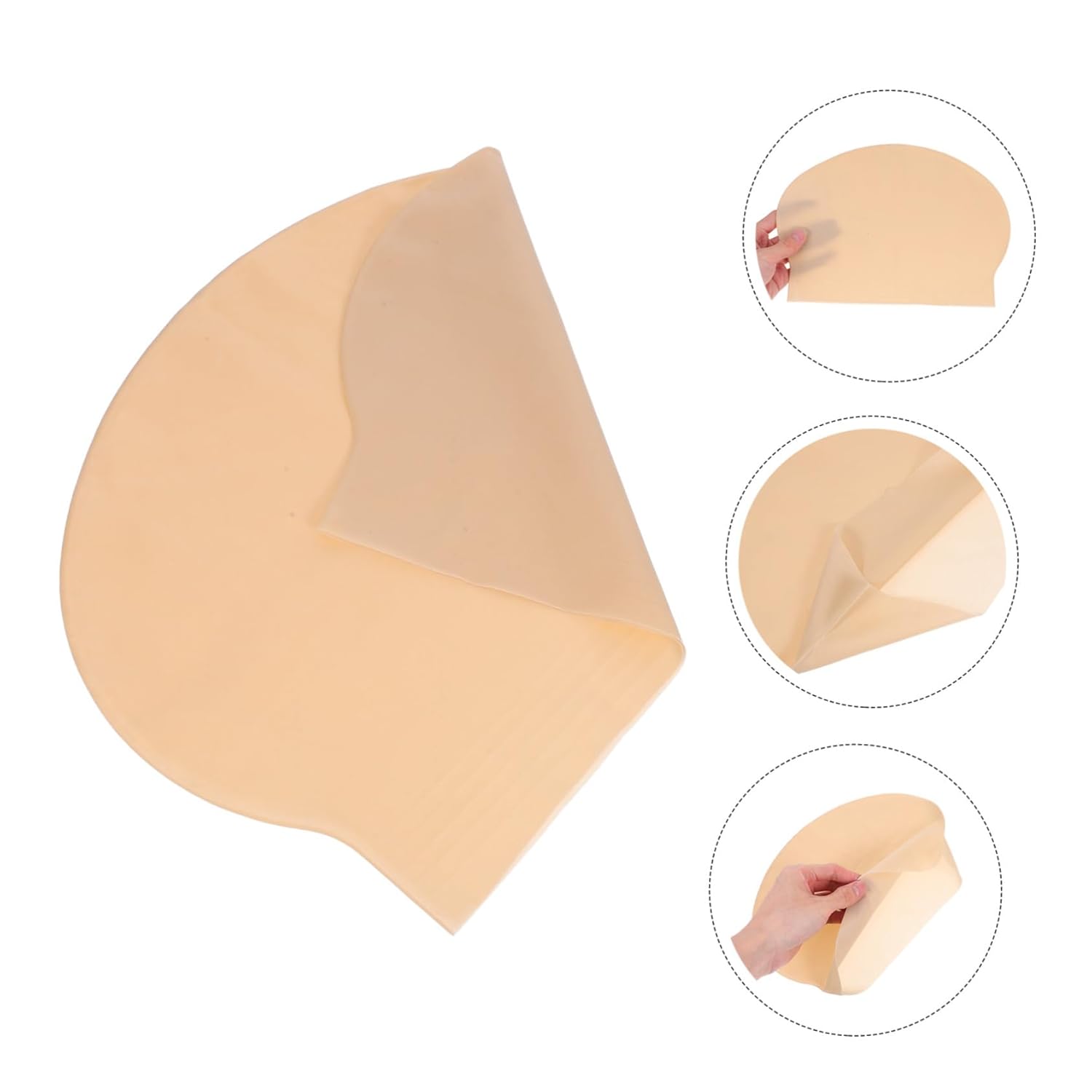6pcs Bald Caps with Glasses Ba - Men Accessories Combo Gift のレビューと価格